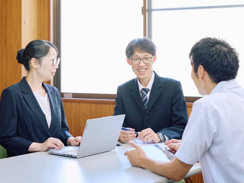 専門性の高いスタッフ